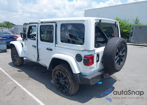 2024 Jeep Wrangler 4Xe Sahara 4Xe from USA, damaged, VIN 1C4RJXP64RW270463